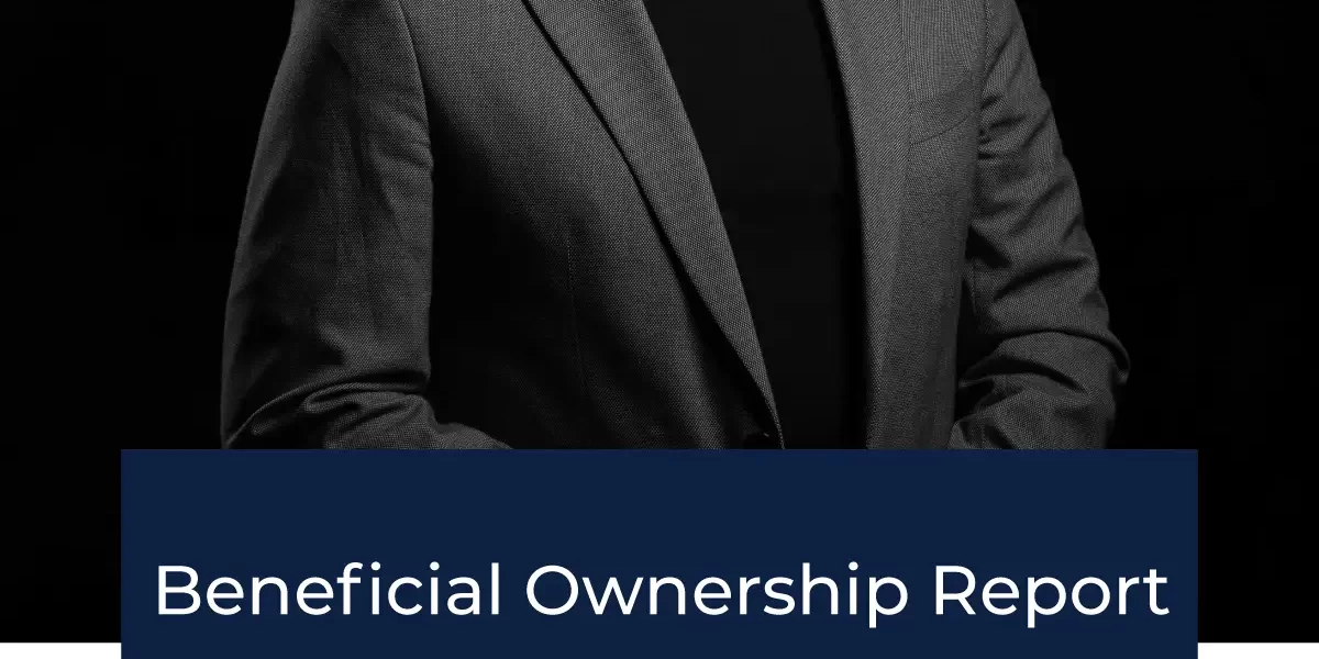 Beneficial Ownership Report